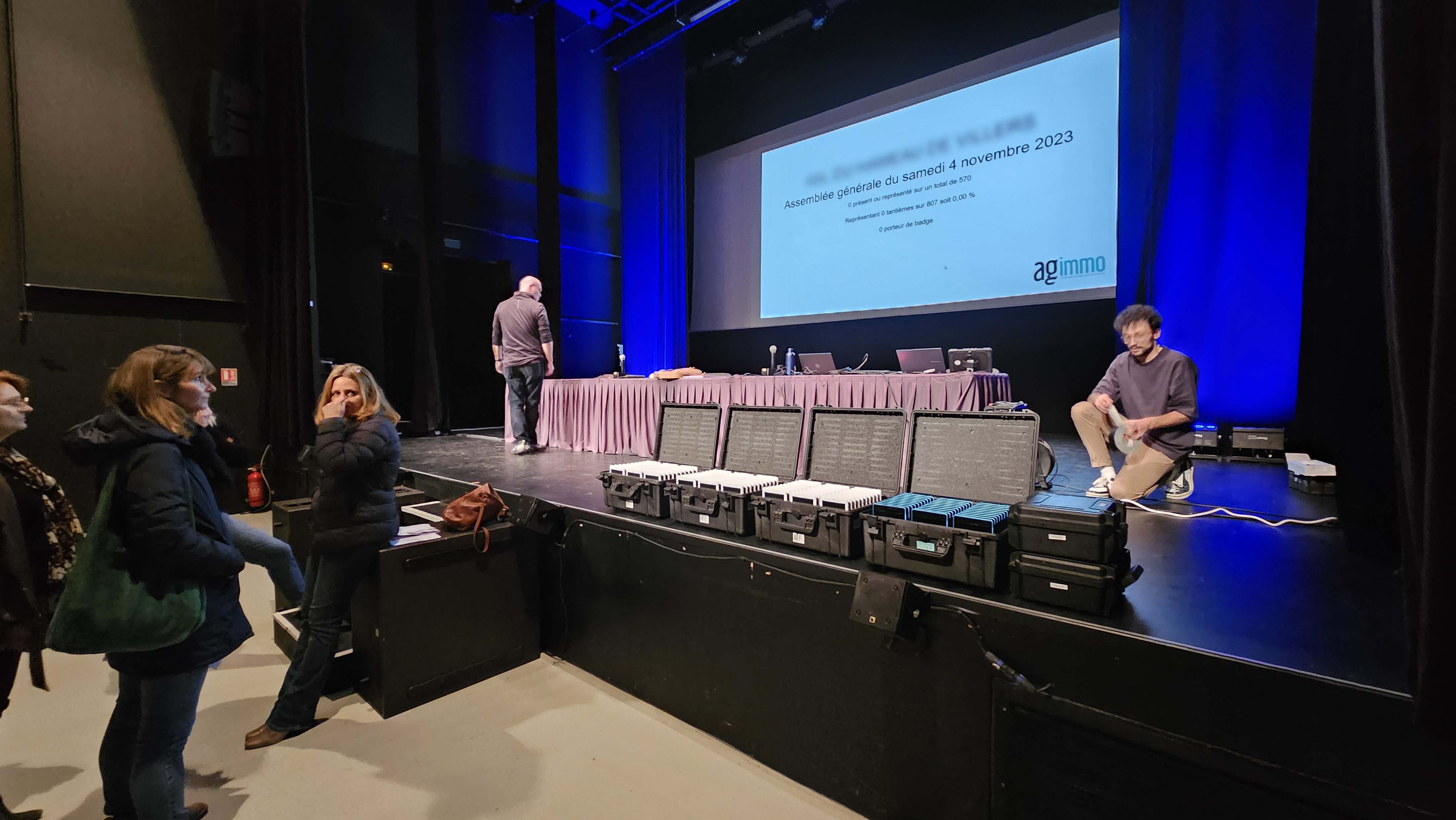 Une belle assembl&eacute;e mais cette fois c'est une ASL